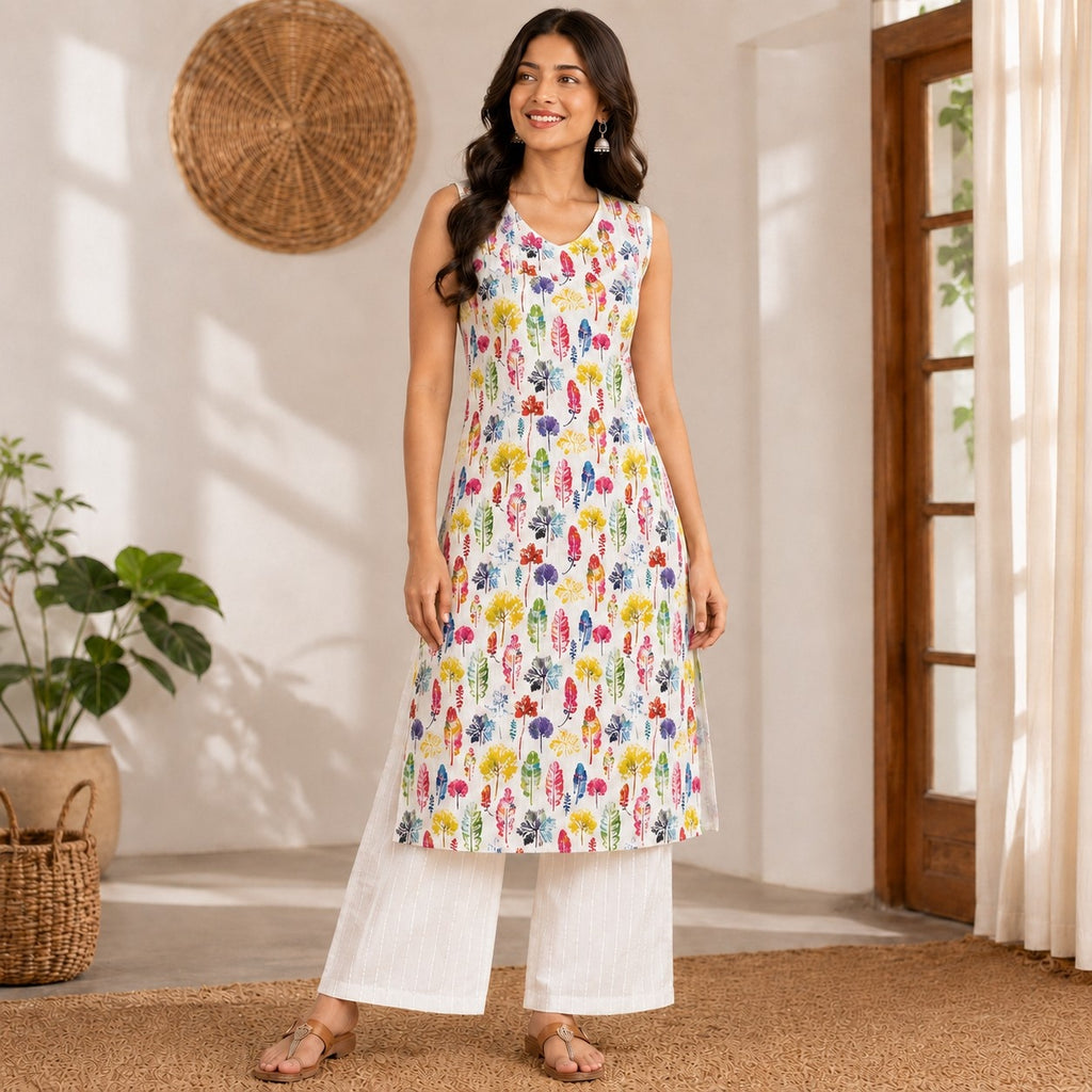 Kurti with Plazo