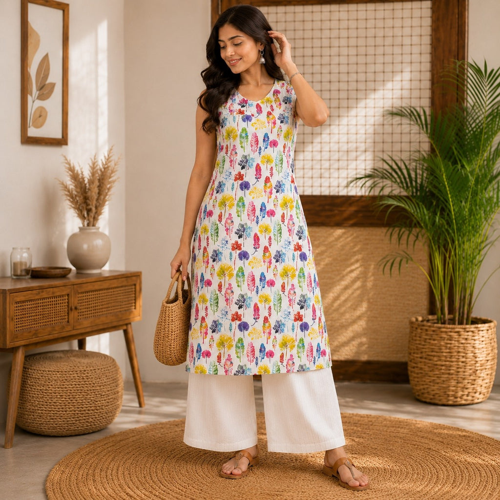Kurti with Plazo